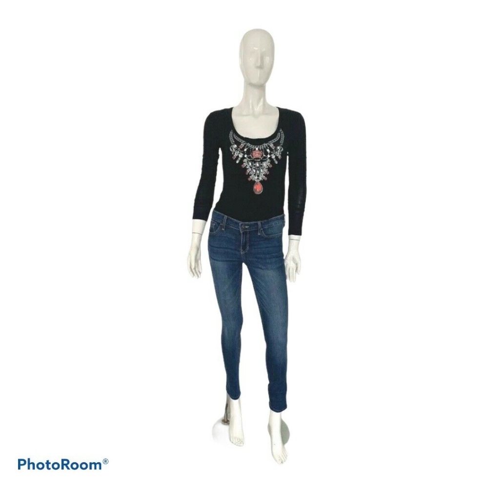 HOLLISTER Jeans Low Rise Skinny Jeans W27 Blue